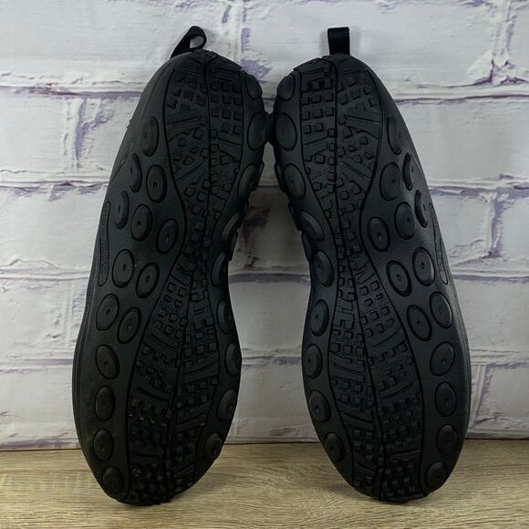 Merrell Jungle Moc Black Cozy Lined Slip On Shoes Men's Size 11.5 Suede Comfort - Picture 7 of 8